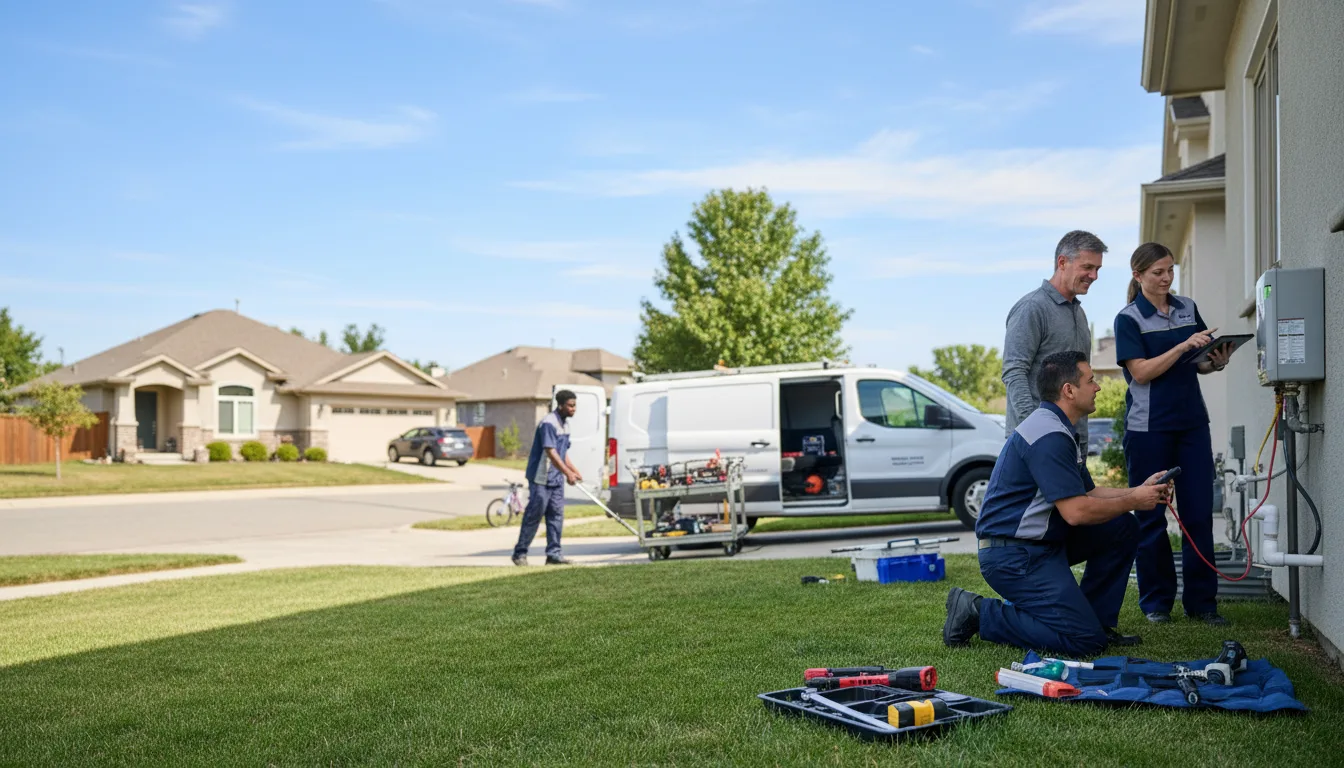 Tankless water heater service in Mather, PA